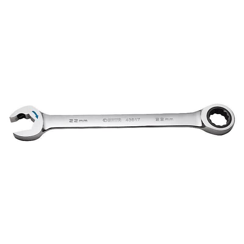 SATA Full Polished Combination Ratchet Wrench