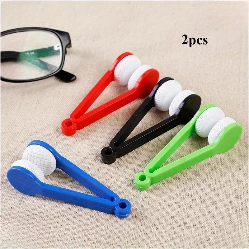 

2/5/10pcs Portable Multifunctional Glasses Cleaning Rub Eyeglass Sunglasses Spectacles Microfiber Cleaning Brushes Wiping Tools
