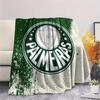 SE Palmeiras Flannel Blanket, High quality Comfortable for All Seasons, Home Decor, Warmth and Comfort