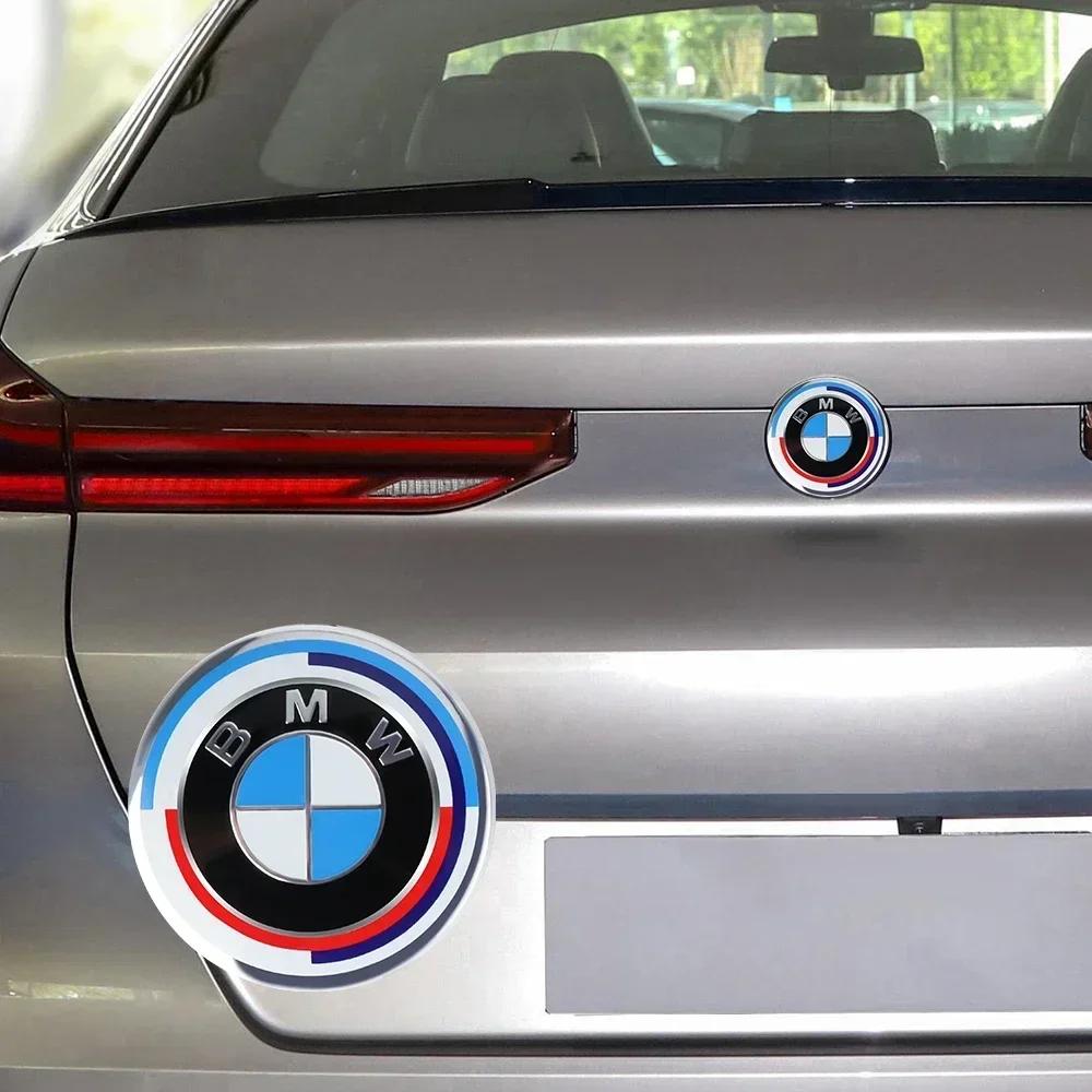 74/82mm Car Hood Front Rear Trunk Emblem Badge Replacement For BMW E36 E46 E53 E90 E60 E61 E93 E87 X1 X3 X5 X7 F30 F20 M F10 E28