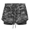 Herren Schnelltrocknende Doppellagige Sportshorts - Sommer Laufen, Basketball & Training