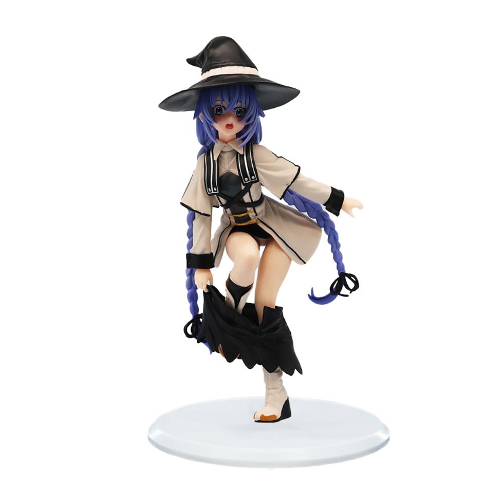 25cm Magician Roxy Migurdia Action Figure Mushoku Tensei Jobless Reincarnation Anime Adult Collection Model Toys Gift PVC Poseable Articulated Scale