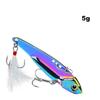 Hard Fishing Bait 3D Simulation Fisheye Increased Fish Rate for All Water Area Sharp Hook Treble Hooks Fishing Tool