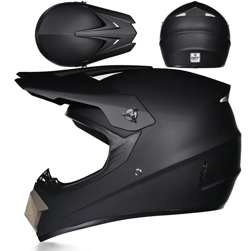 Hot Sale Motorcycle Helmet Racing Off-Road Helmet Men Moto Bike Downhill Am Dh Cross Para Moto Children Motocross Helmet Dot