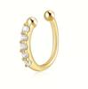 Unisex Korean Minimalist Ear Cuff: No-Pierce Nose & Ear Clip, Cool Street Style Jewelry