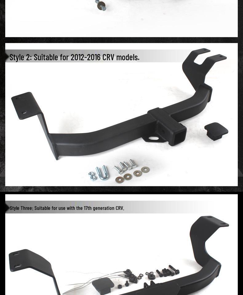 Honda CRV Rear Tow Hitch & Detachable Hook for Modified Trailers