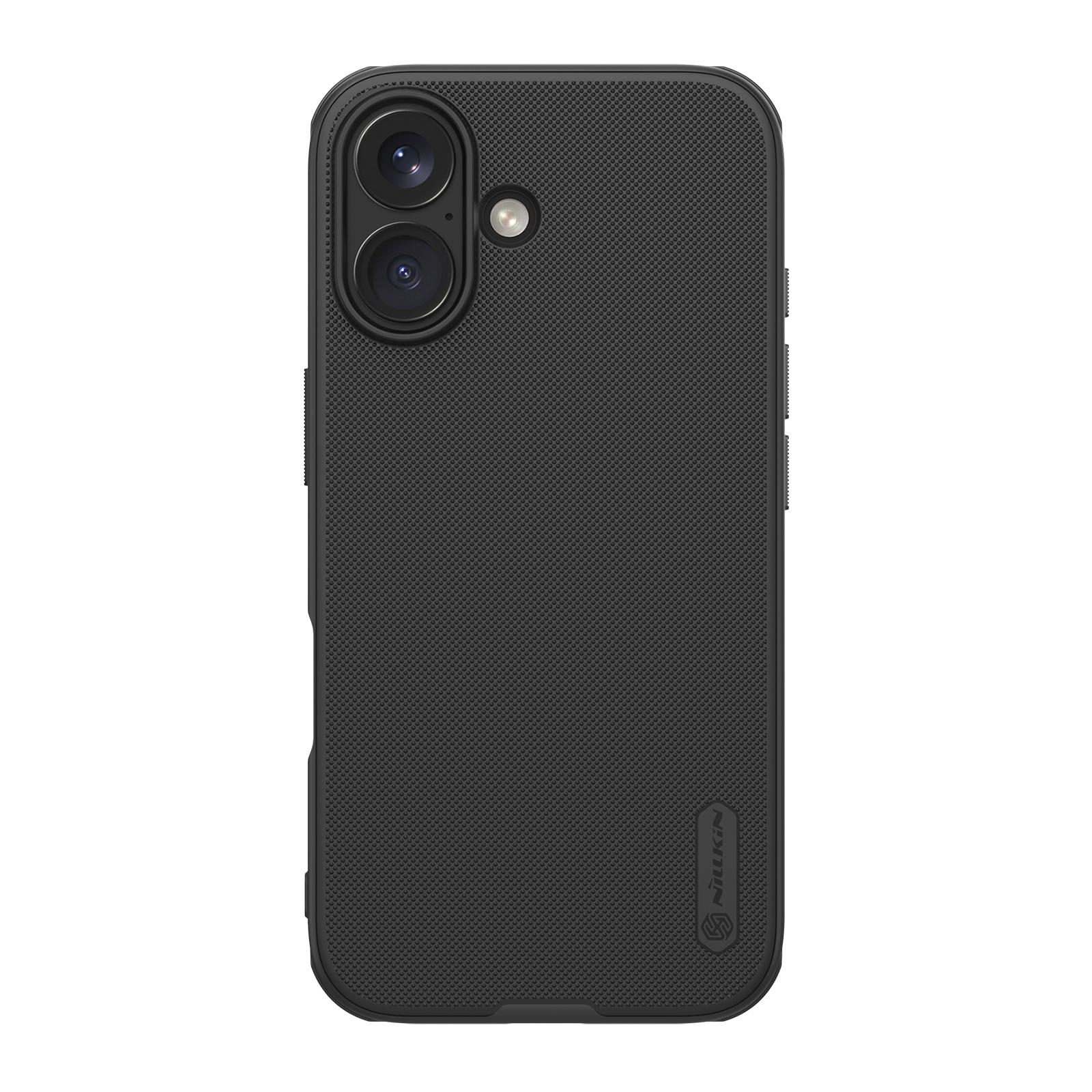 

Чехол Nillkin для iPhone 16 Pro Max Plus Super Frosted Shield Pro Ultra-Thin Hard PC Protection Back Cover iPhone 16 чёрный