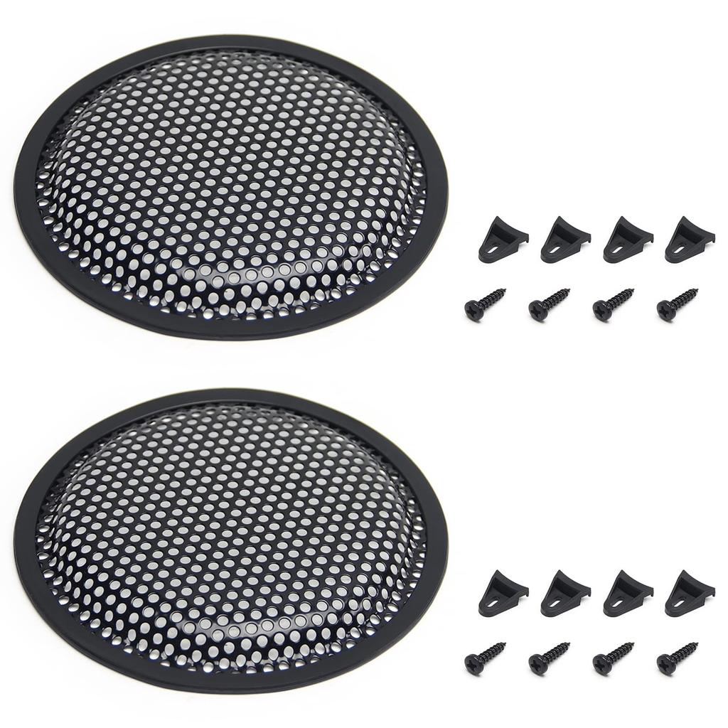 Fielect Speaker Grille Horn Protect Mesh Mesh Decor Speaker Edge Speaker Edge Inch Audio