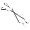 5Pcs Fishing Lanyards Fishing Tool/Pole Safety Coil Lanyard Retractable Wire Rope Buckle Fishing Anti-Lost Lanyard Rowing Rope