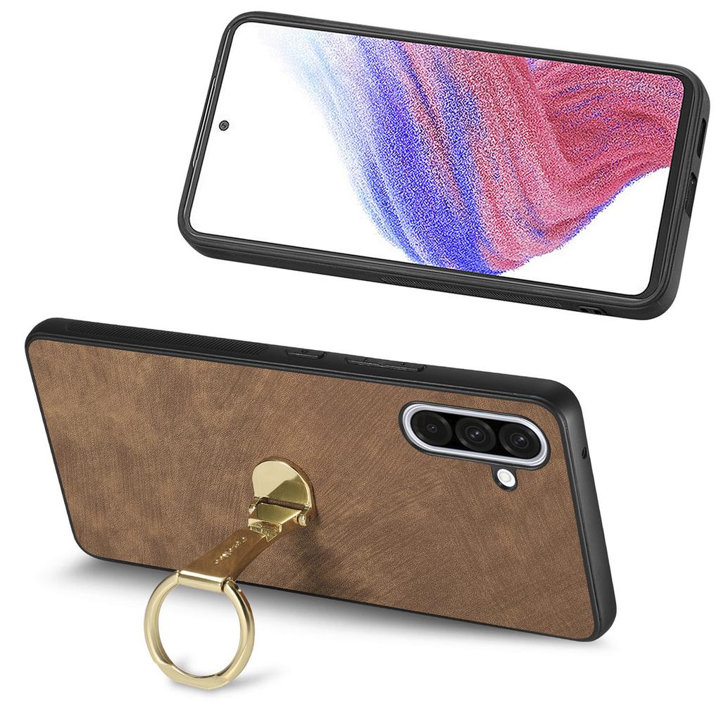 For Samsung Galaxy A36 5G Case CASENEO D22 Folding Kickstand Retro Leather Back Phone Cover