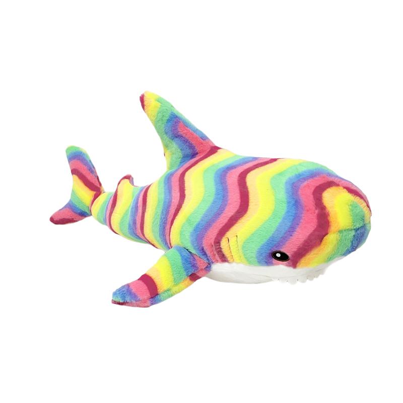 Cosplay Haai Cartoon Pluche Kussen Gevuld Zes Kleuren Aquatisch Eng Tand Dieren Pluche Speelgoed Huisdecoratie Metgezel Cadeau 28-30cm doll