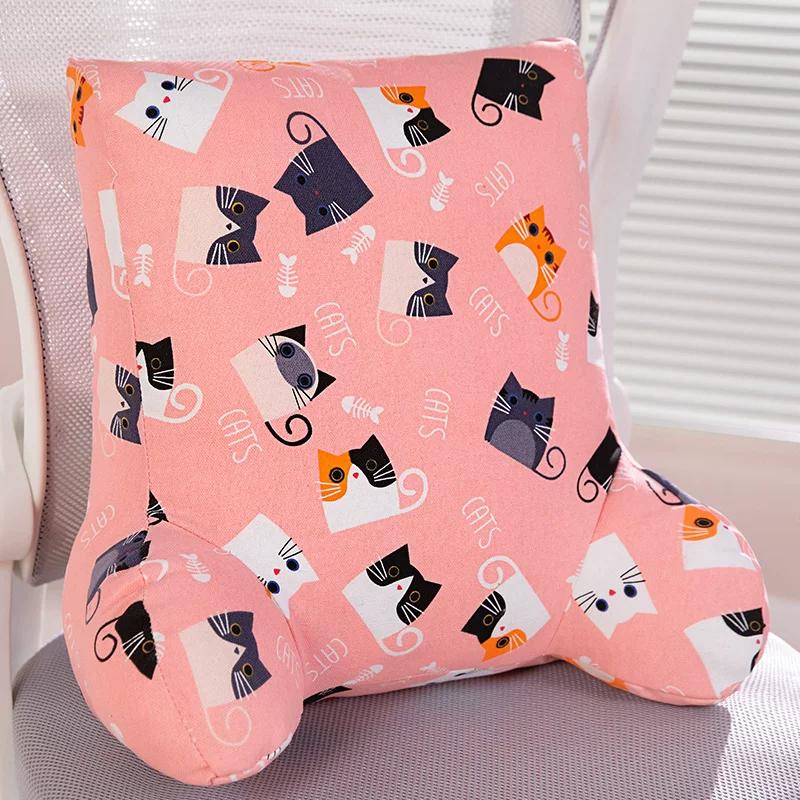 Nap Pillow Lumbar Support Cushion Reading Pillow Workstation Seat Cushion Independent Inner Core Double-layer Zipper Easy To Disassemble and Wash