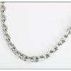Interlocking Titanium & Stainless Steel Chain Necklace