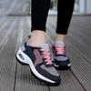 Dámské prodyšné nízké tenisky Flyknit se šněrováním, vzduchovým polštářem a zvýšením výšky
