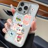 Cartoon Role Tamagotchi Dog Phone Case for iPhone 16e 16 15 14 13 12 11 Pro Max X XR XSMAX 8 7 Plus Luxury Clear Soft Back Cover