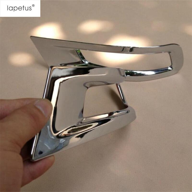 2PCS Rear Tail Fog Lights Lamps Frame Decoration Cover Trim For Toyota Corolla 2014 - 2018 ABS Chrome Accessories Exterior Kit