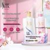 SLEK Silk Smooth Shampoo & Cherry Blossom Shower Gel Set