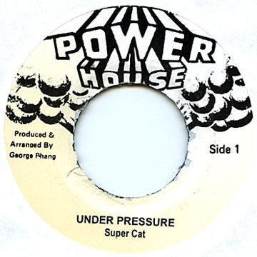 

7inch Record SUPER CAT Under Pressure NONE Power House Jamaica Reggae Ska Dub Used