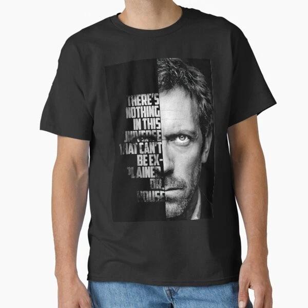 Black And White Dr House Tv Show Quotes Classic Made In UsaAus TShirt S2xl S