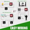 Protect Battery Disconnect Switch 12V 600A Battery Knob Switch Battery Switch Isolator