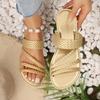 Women Slippers Summer Casual Beach Ladies Shoes Retro Non Slip Outside Wear Sandals Large Size Soft Slippers Flats Slides Women