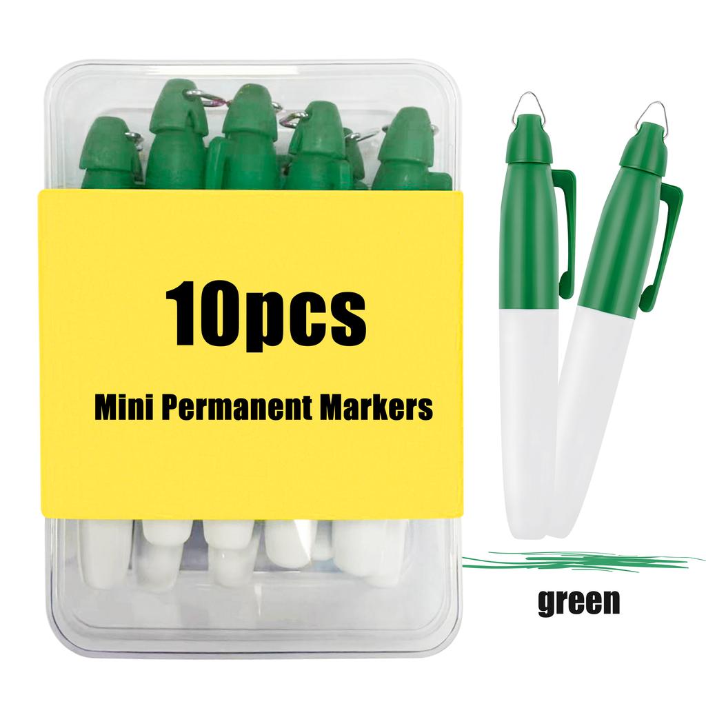 10 szt. Marker do golfa Marker specjalny jest wodoodporny, nie blaknie łatwo i jest łatwy do przenoszenia