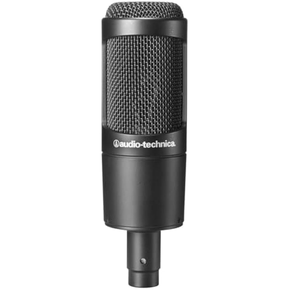 Audio-Technica AT2035 Condenser Microphone Single Directional/Low Cut Switch/Pad Switch/Exclusive...