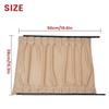 2*Universal Car Van/SUV VIP Casement Curtain Anti-UV Sunshade Visor 50*39cm Tape