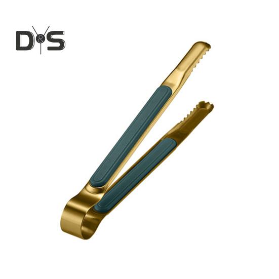 Food Tongs Anti-slip Multi-functional Non-stick Stainless Steel Salad Tongs