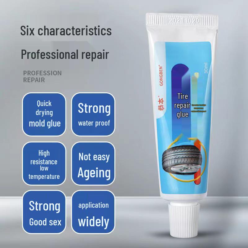 

Клей для ремонта автомобильных шин для повреждений боковины и заполнения трещин