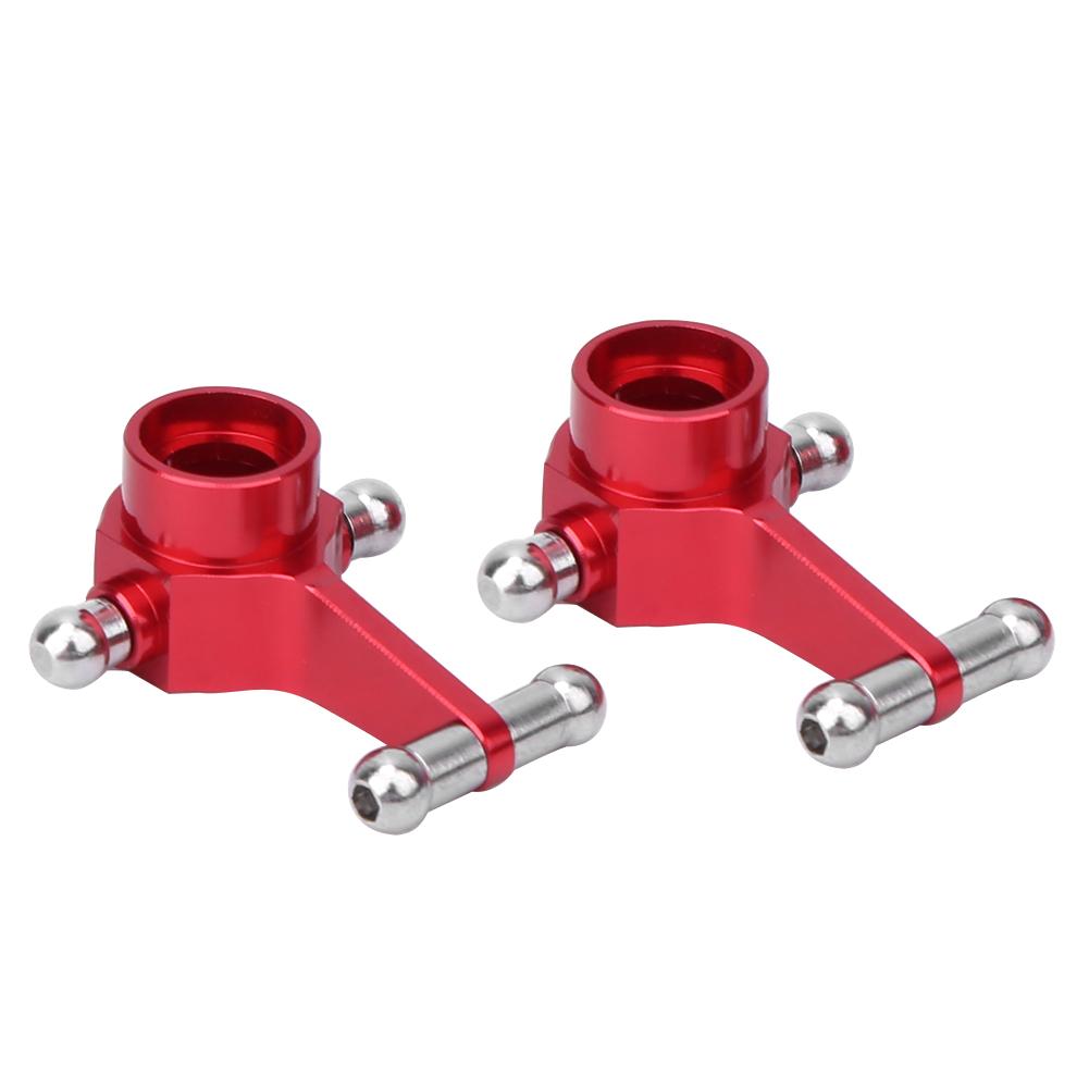 

2 шт. Червоний Алюмінієвий Сплав Кермовий Кулак Модернізовані Аксесуари для WLtoys K969 K979 K989 K999 1 28 RC АвтомобільПередній