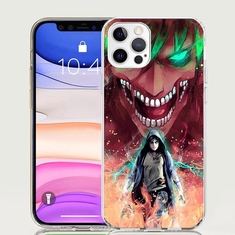 Attack-Titan Rumbling Phone Case For iPhone 17 Air 16 15 Plus 11 14 Pro Max 13 Mini 12 7 8 + SE Pattern Art Customized Cover 17