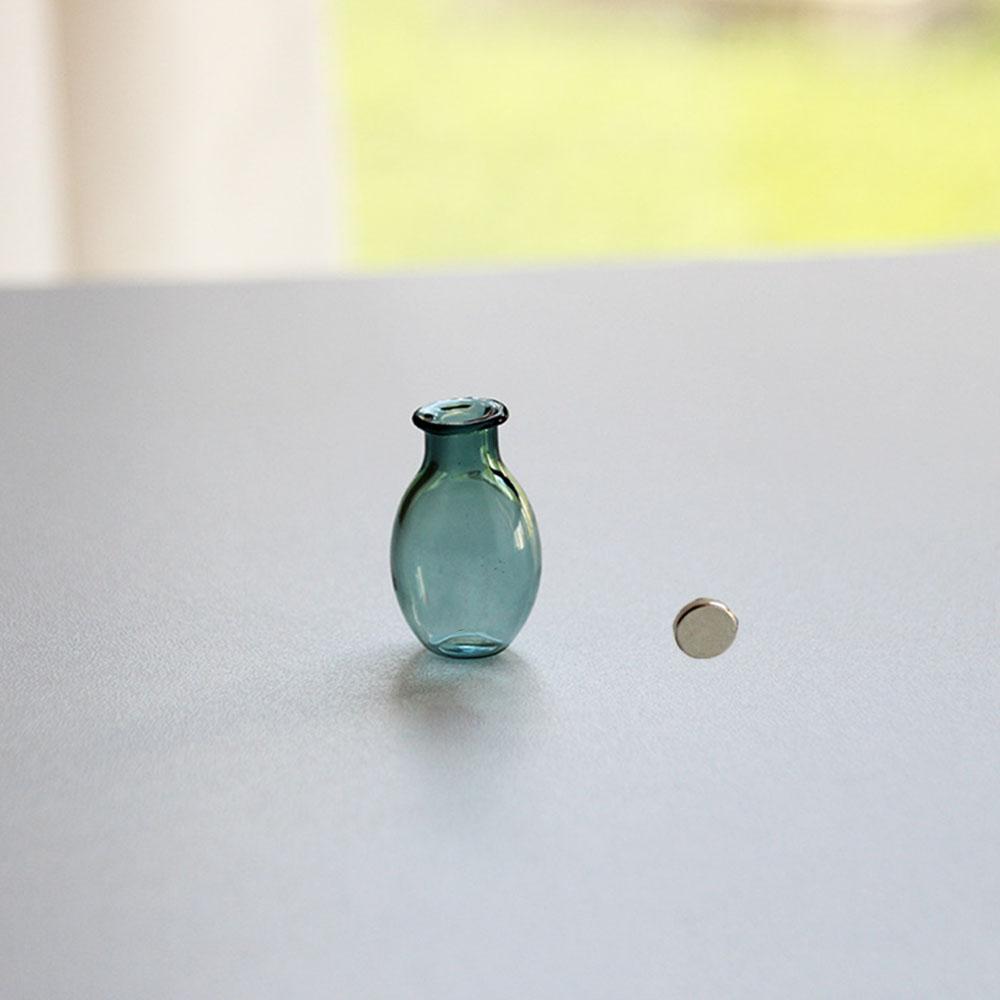 1Pc Cat Whiskers Mini Glass Vases Magnetic Tiny Vases Refrigerator Decor Small Plant Kitchen Office Cat Dog Whisker Holder Gift