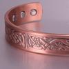 Ikuinen Wikinger-Armband aus reinem Kupfer, männlich, verstellbare Manschette, Energie-Magnetarmband, Vorteile, Armband, hart, Gesundheit, Männer-Armbänder, Knoten