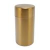 Tea Canister Gold 304 Stainless Steel Sealed Damp Proof Coffee Sugar Tea Leaf Jar