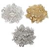 50G/Lot Mixed Metal Flower Leaves Filigree Wraps Connectors Pendant Beads Caps