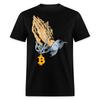 Bitcoin Pray Hodl Shirt Cryptocurrency BTC Block Chain FOMO T-Shirt Size S-6XL