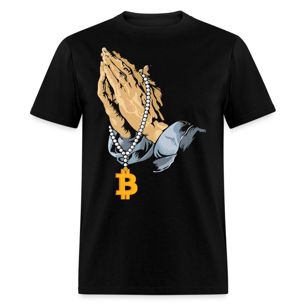 

Bitcoin Pray Hodl shirt Cryptocurrency BTC Block Chain FOMO T-Shirt Size S-6XL 3XL