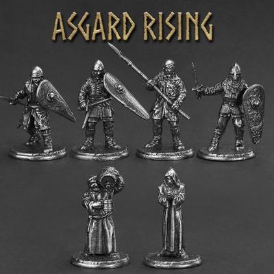 1 stücke Messing Metall Asgardian Infanterie Soldat Tisch Spiele Ornament Krieg Figur Schach Spielzeug