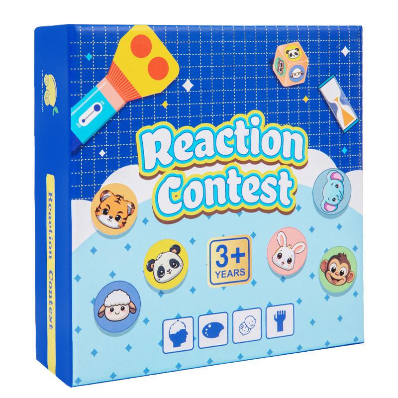 

Reaction Children Speed Challenge Toy Building Puzzle Game With Timer Sand