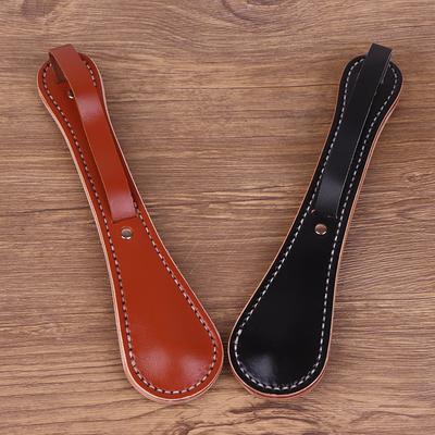 1PCS Multi-function Self-defense Cowhide Contains Lead Block Portable Tactical Tool Classic Boston Leather Racket