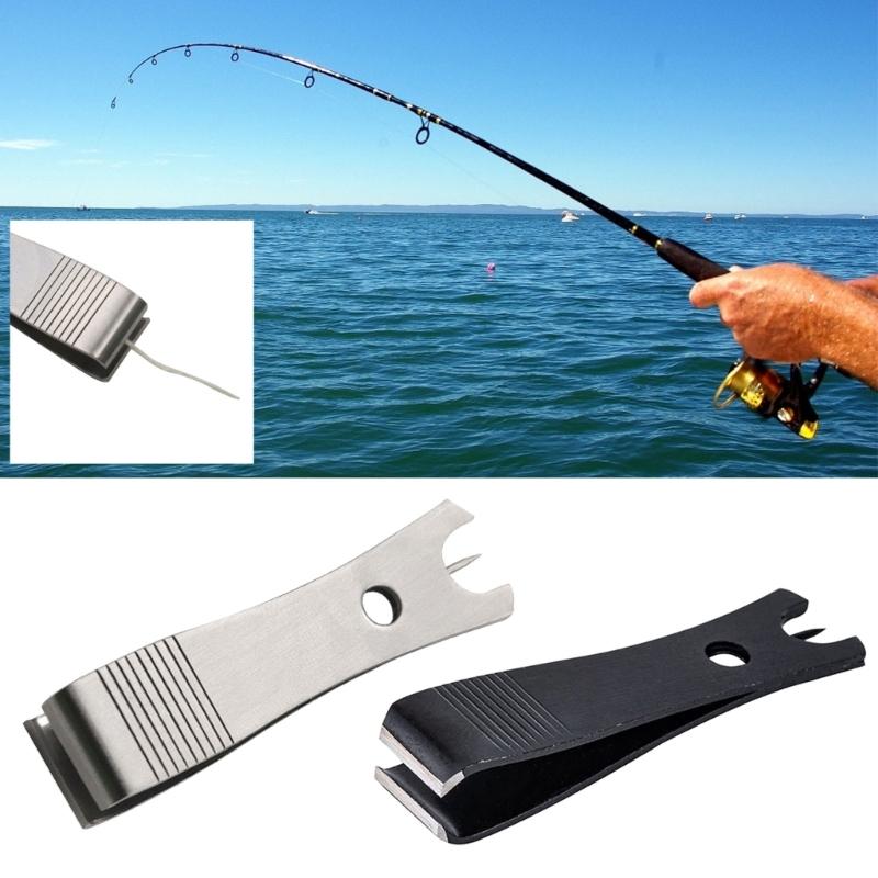 2pcs Fishing Line Cutter Nipper Multipurpose Scissors Lures Hook Line Remover Stainless Steel Fishing Line Cutting Tool