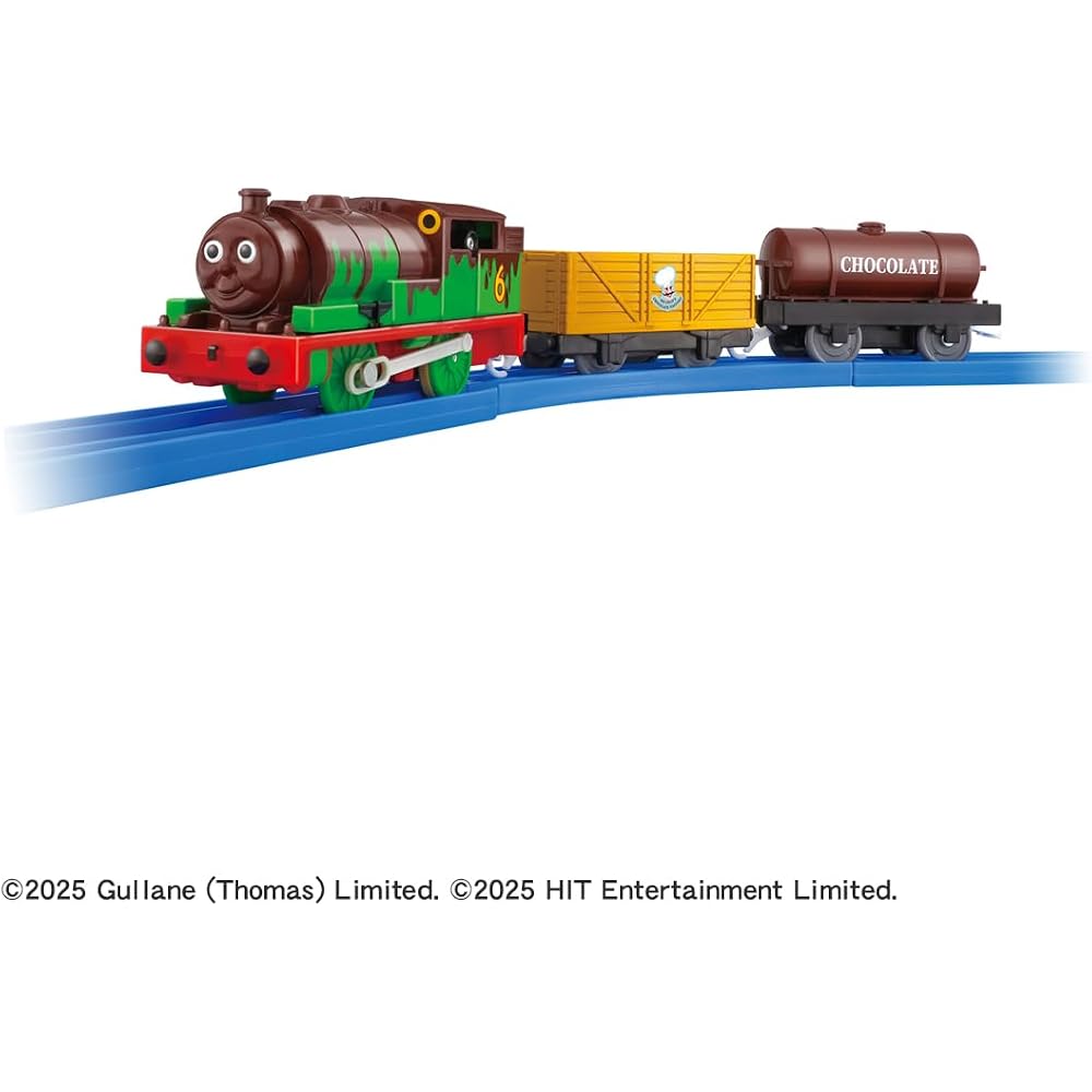 TAKARA TOMY (TAKARA TOMY) Plarail Thomas TS-23 Plarail Percy and Chocolate Wagon Train Train Toy ...