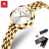 OLEVS 9992 Luxury Women's Watches Elegant Luxury Gold Watch for Women Quartz Waterproof Wristwatches Ladies Relojes Para Mujer