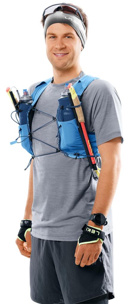 [Deuter] Running Vest Trek 9 M Blue Medium