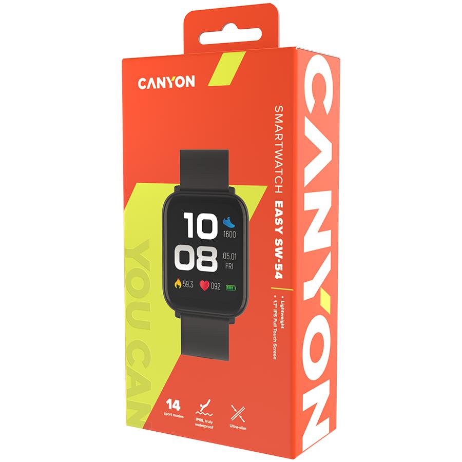 Canyon smartwatch easy sw-54 black
