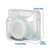 Clear Protective Case For Wide 400 Camera Durability PC Shell High Transparency Cover Housing with Lens Cover Cap