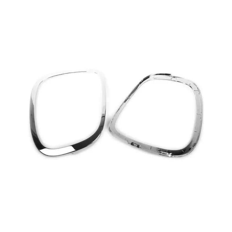 Font Rear Lamp Frame Headlight Trim Ring For BMW Mini Cooper F55 F56 F57 2014- Headlight Ring Bezel Trim Surround Cover