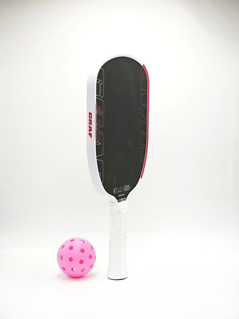 T700 Durable Carbon Fiber Edgeless Pickleball Paddle 16mm Thickness Grit Texture for Enhanced Spin Training Use Eco-friendly