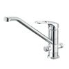 Diverter Mixing Can Be Diverted To Water Purifier or Cold Climate Silver Single-Hole Faucet, Dishwasher, Top-Mounted, Use, K87112ETJK-13